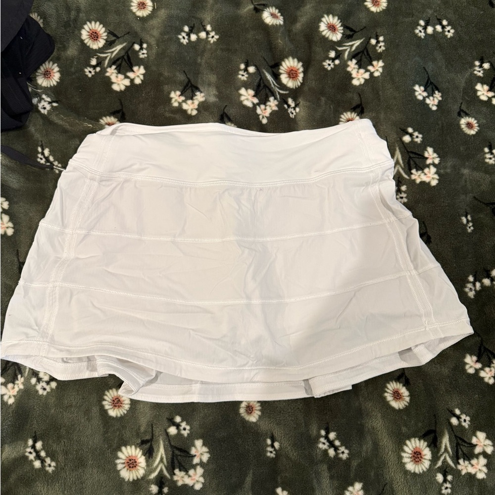 Pace Rival Mid-Rise Skirt lululemon white